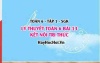 Lý Thuyết Toán 6 Bài 13: Tập Hợp Các Số Nguyên (Kết Nối Tri Thức)